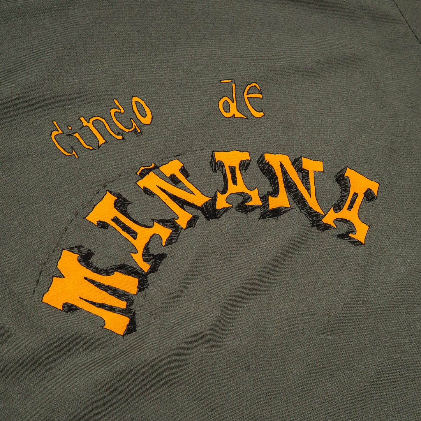 Cinco De Mañana Tee Vintage Green