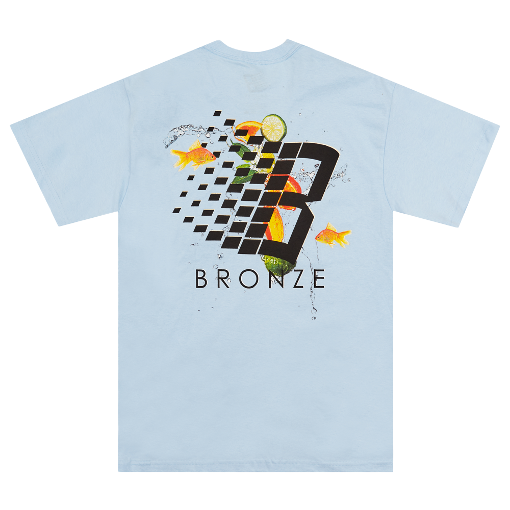 Bronze56K Citrus Logo T-Shirt Powder Blue