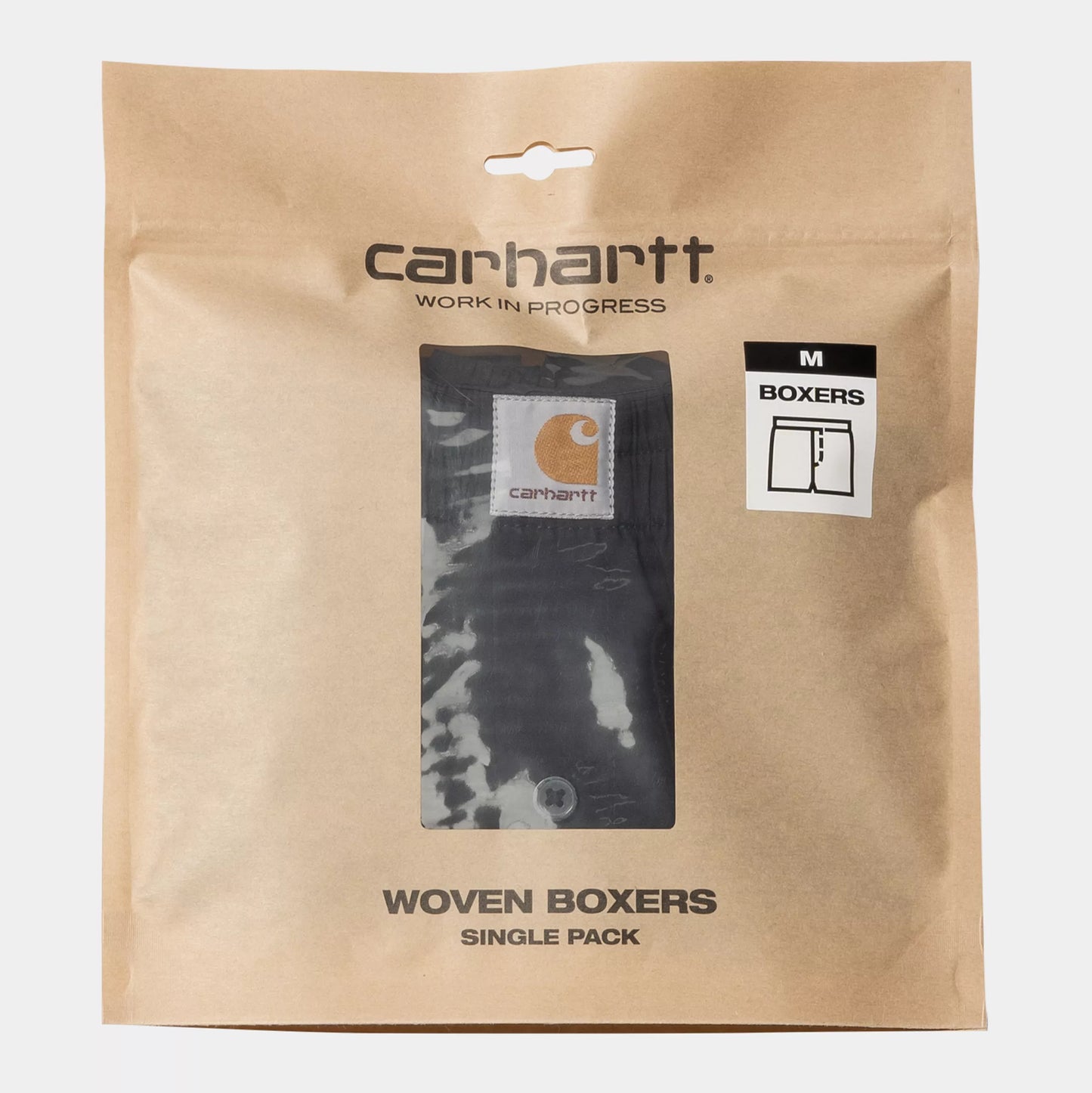 Carhartt WIP Cotton Boxer Black