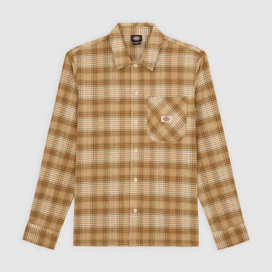 Dickies Forest Check Shirt Desert Sand