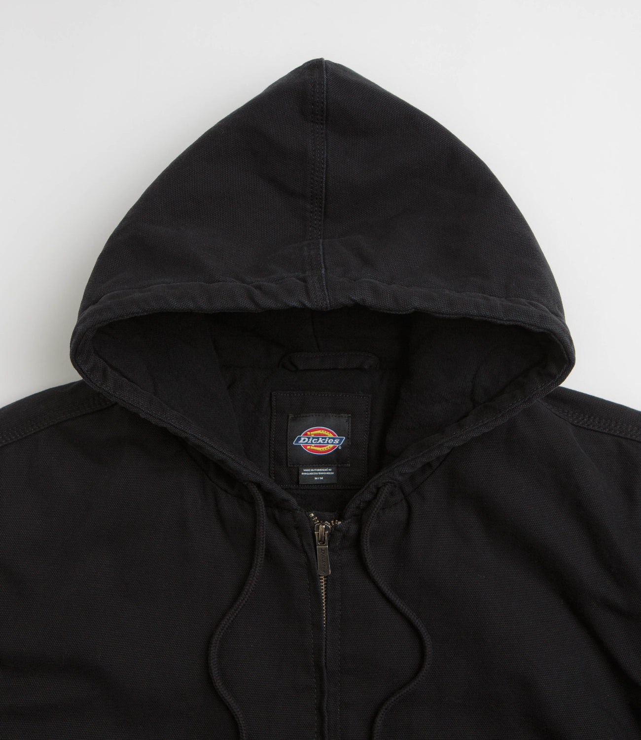 Dickies Hilham Hooded Canvas Jacket Black