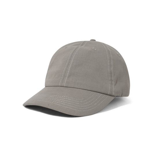Butter Washed Ripstop 6 Panel Cap Grey