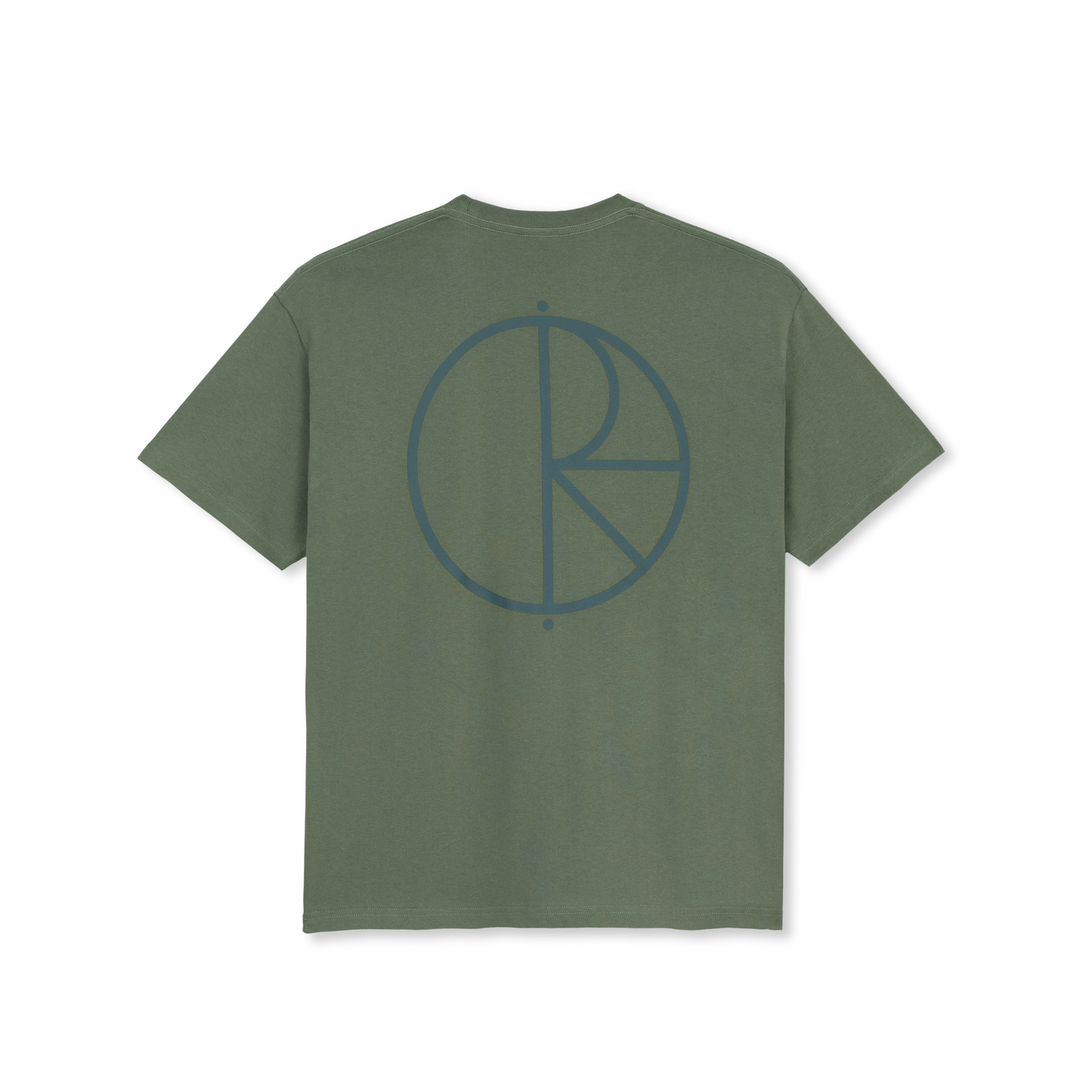 Polar Stroke Logo T-Shirt Jade Green / Dark Green