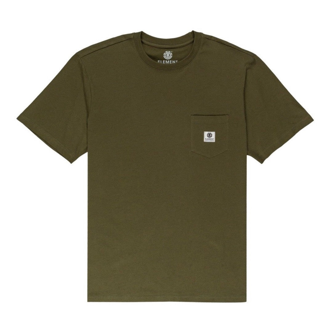Element Basic Pocket T-Shirt Army