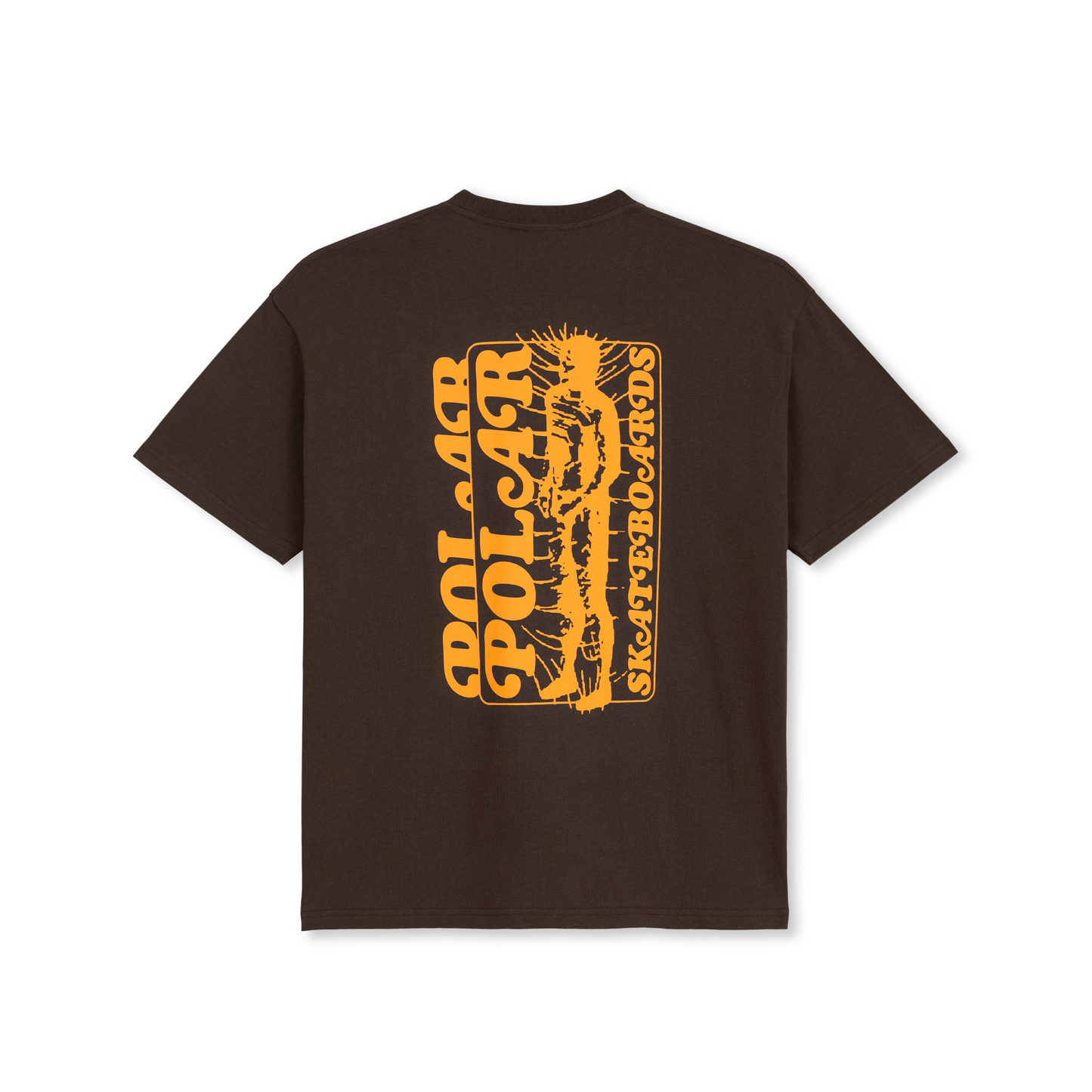 Polar Fields T-Shirt Chocolate