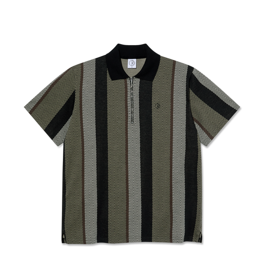 Polar Herringbone Jacques Polo Shirt