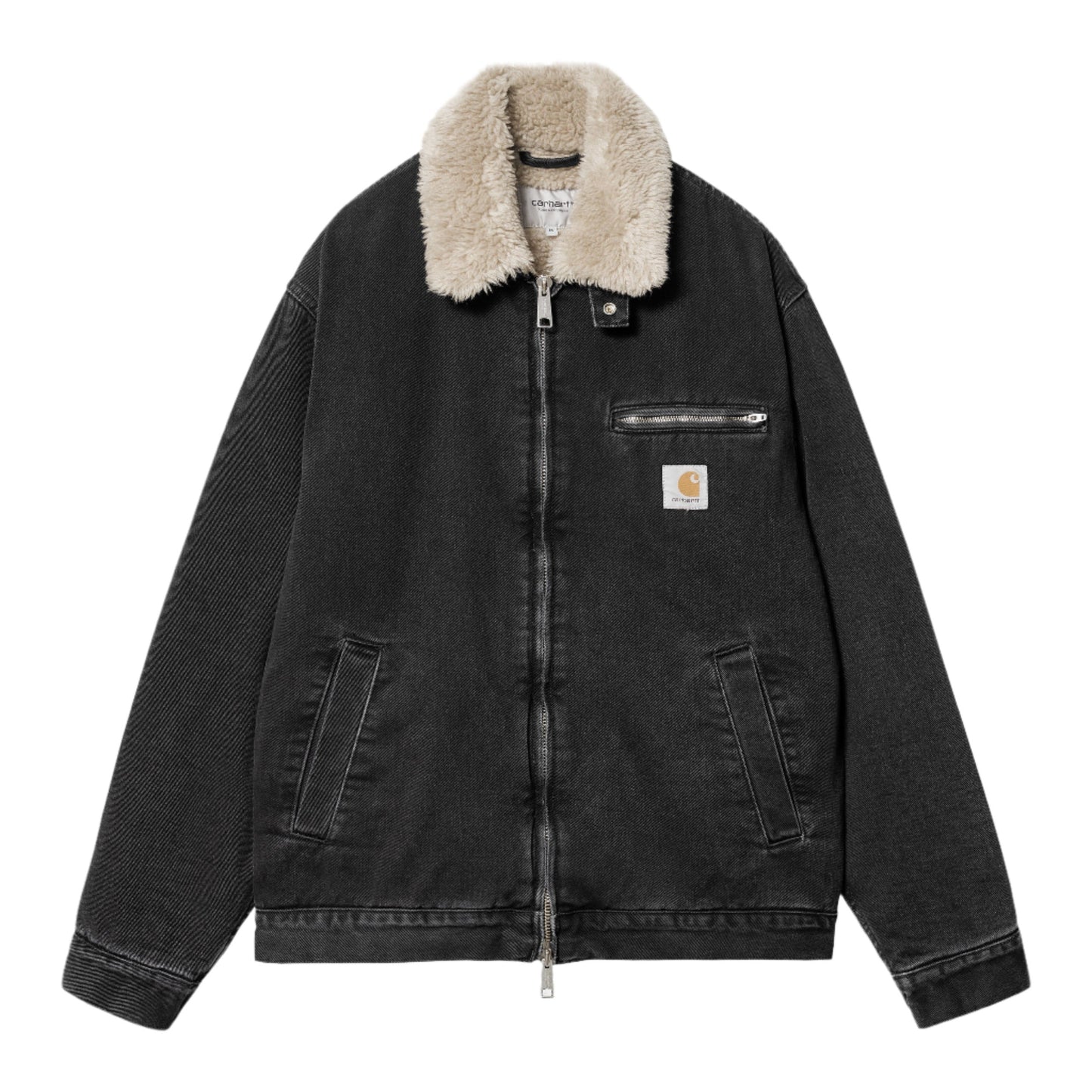 Carhartt WIP Herald Jacket Black/Wall Stone Washed