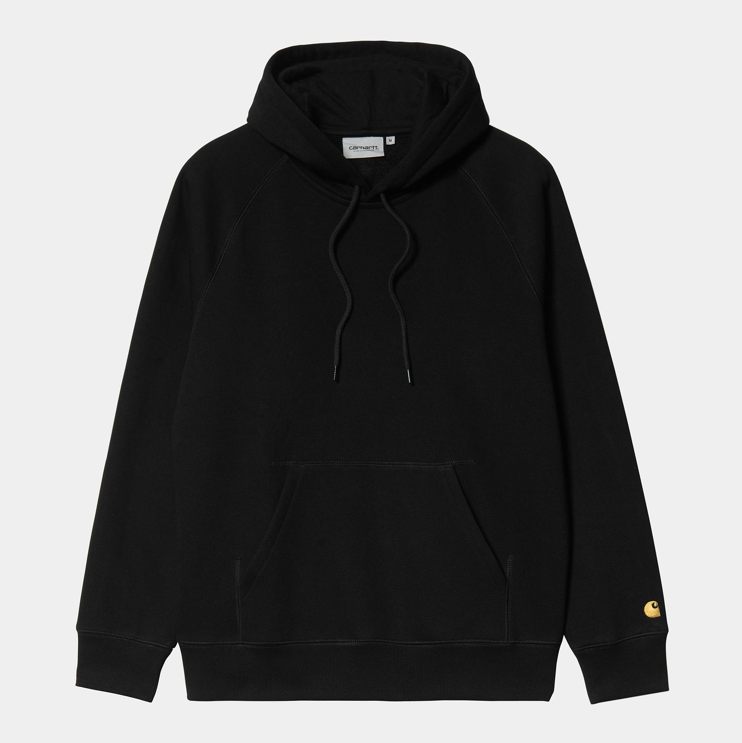 Carhartt WIP Hooded Chase Sweatshirt Black/Gold