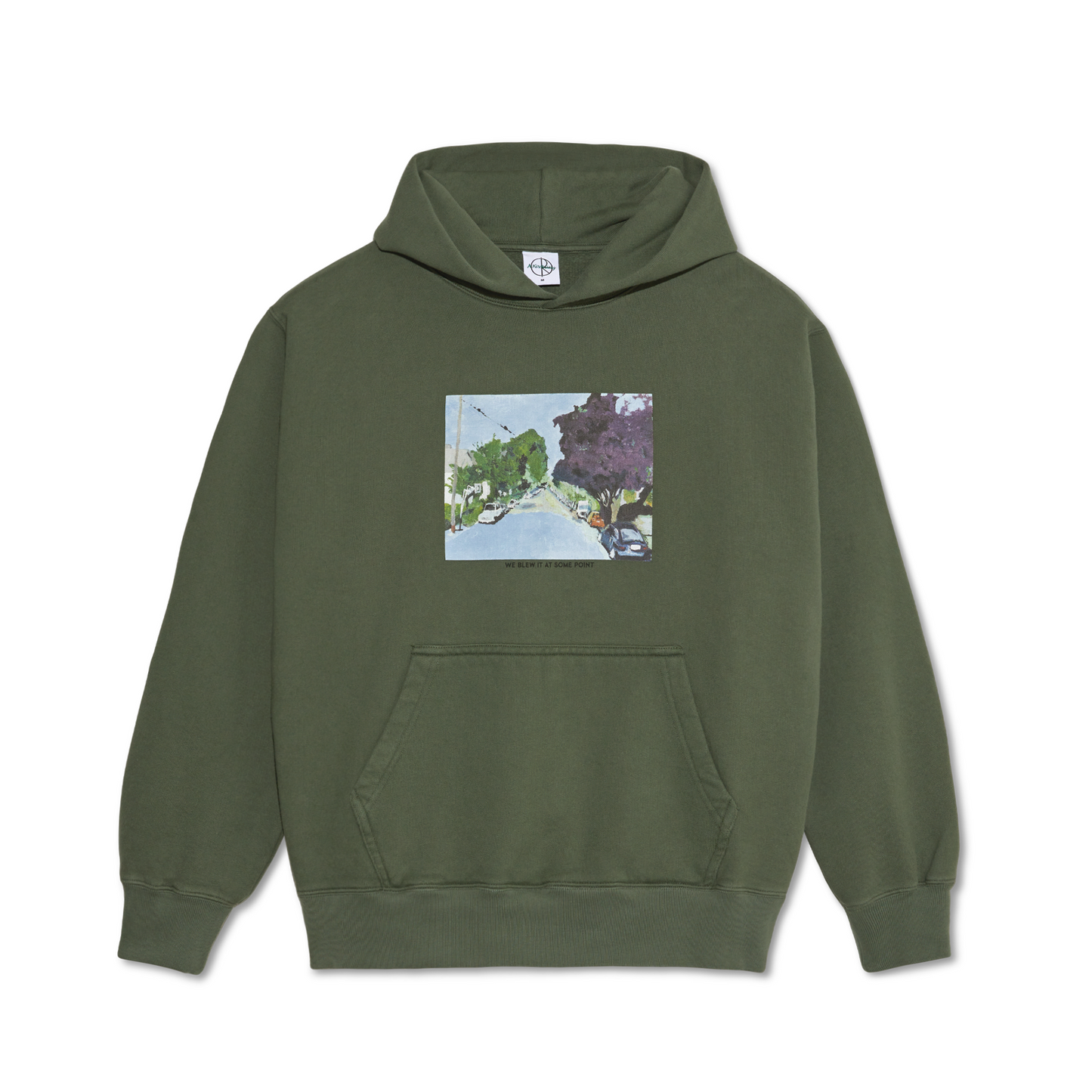 Polar Ed [We Blew It At Some Point] Hoodie Grey Green