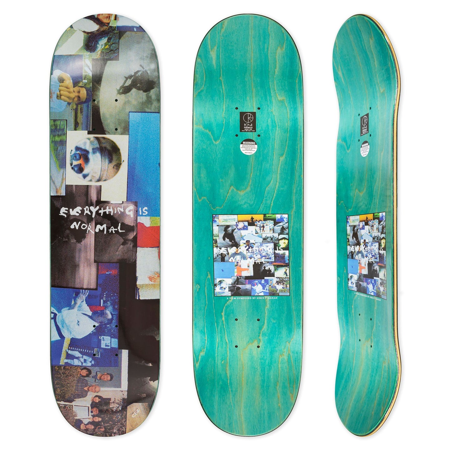 Polar Everything Is Normal B 8.25" Deck