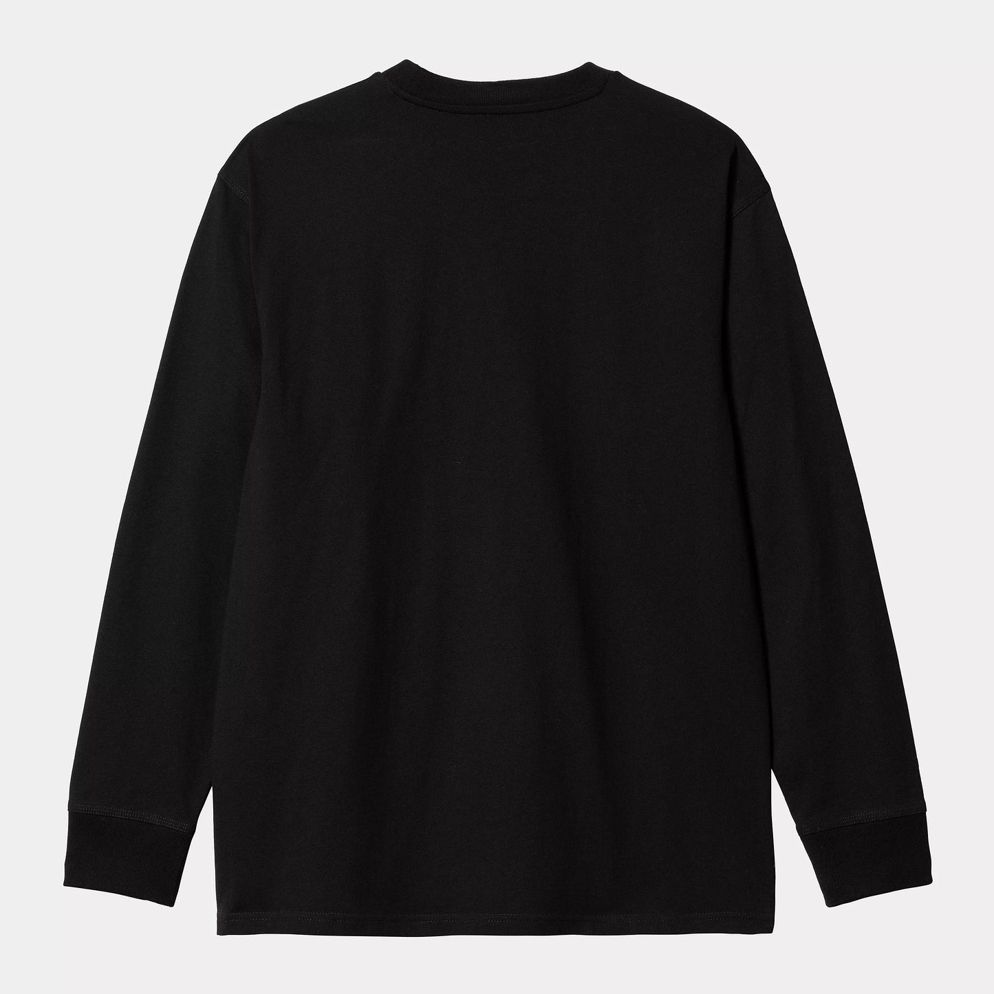 Carhartt WIP L/S American Script T-Shirt Black