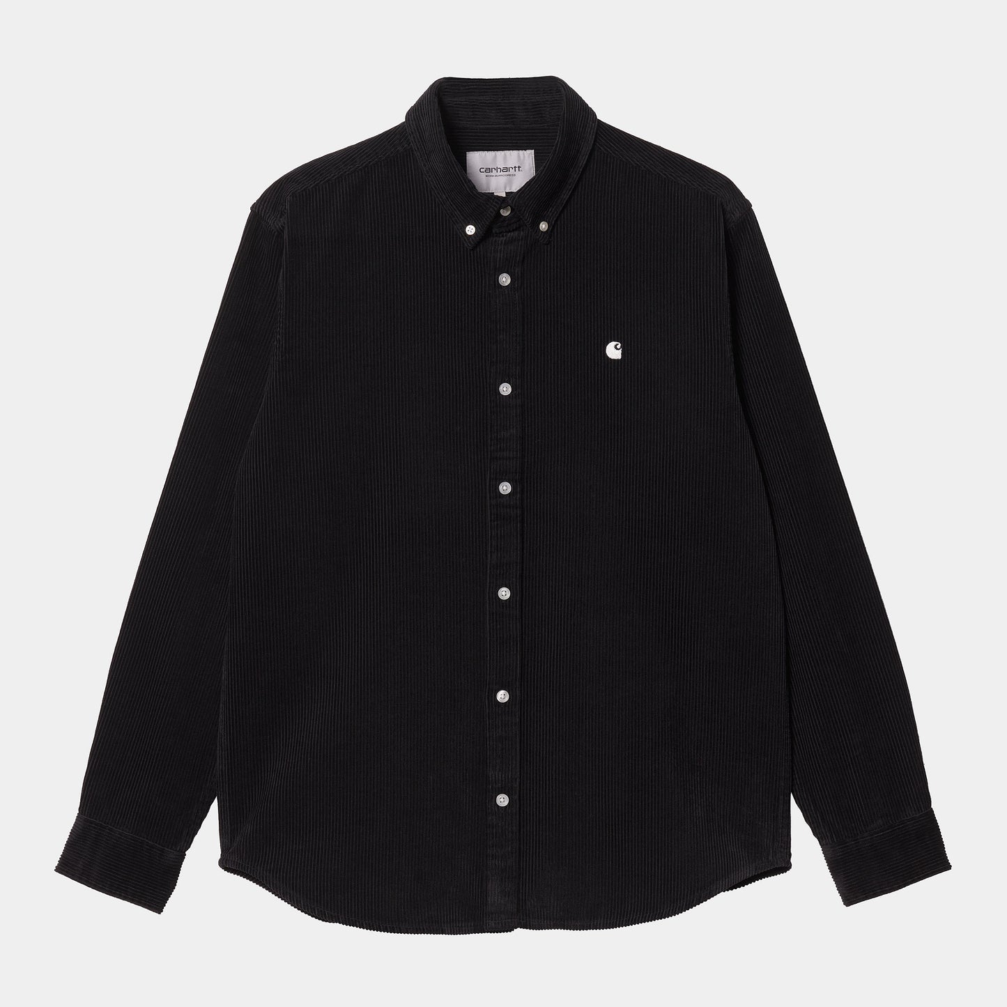 Carhartt WIP L/S Madison Cord Shirt Black