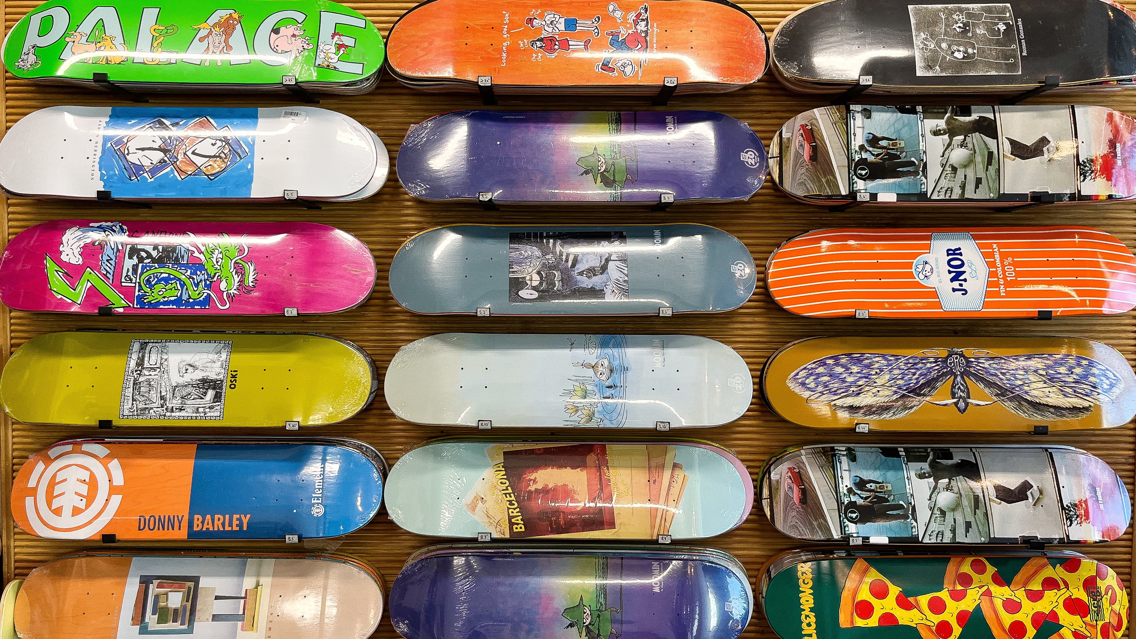 All decks buy one, get one 50% off. Automatic discount at check out. Mañana Skate Shop decks.