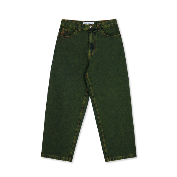 Polar Big Boy Jeans Chartreuse / Blue