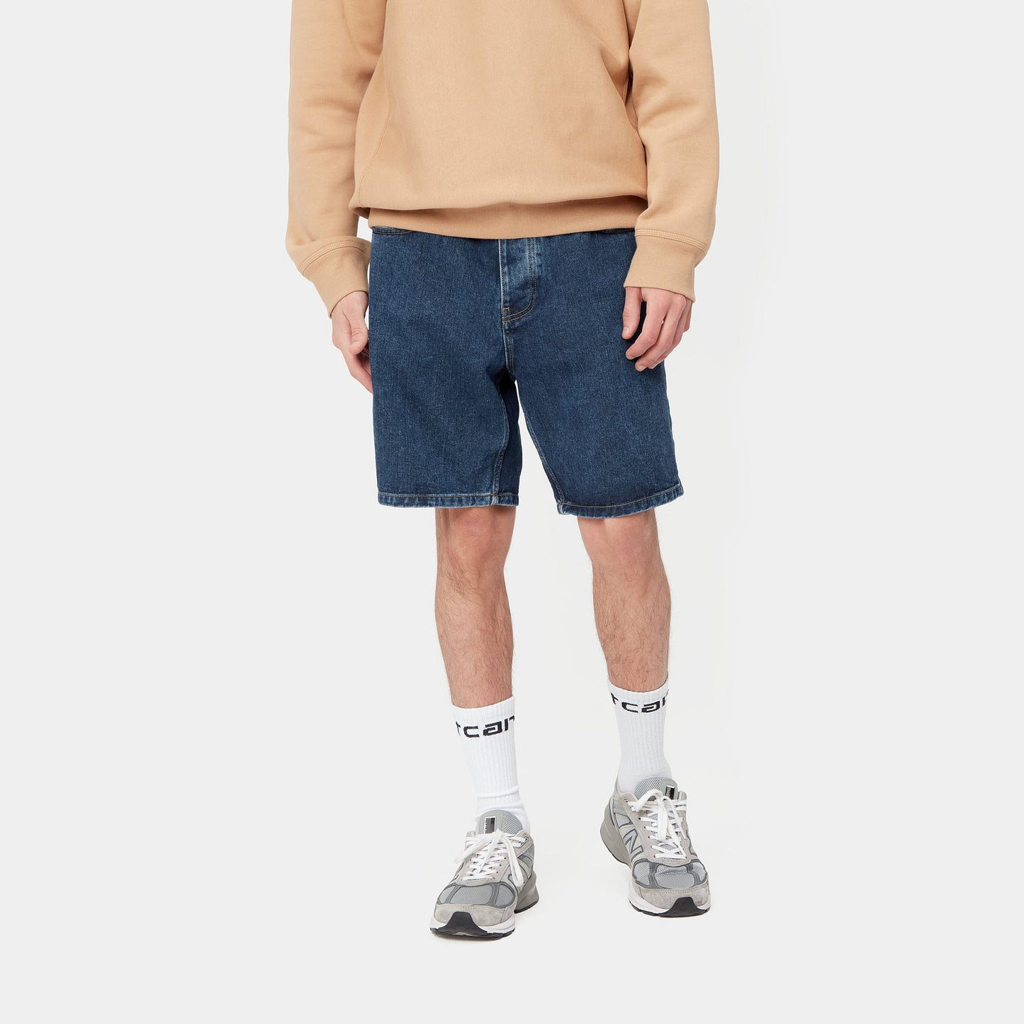 Carhartt WIP Newel Short Blue Stone Washed