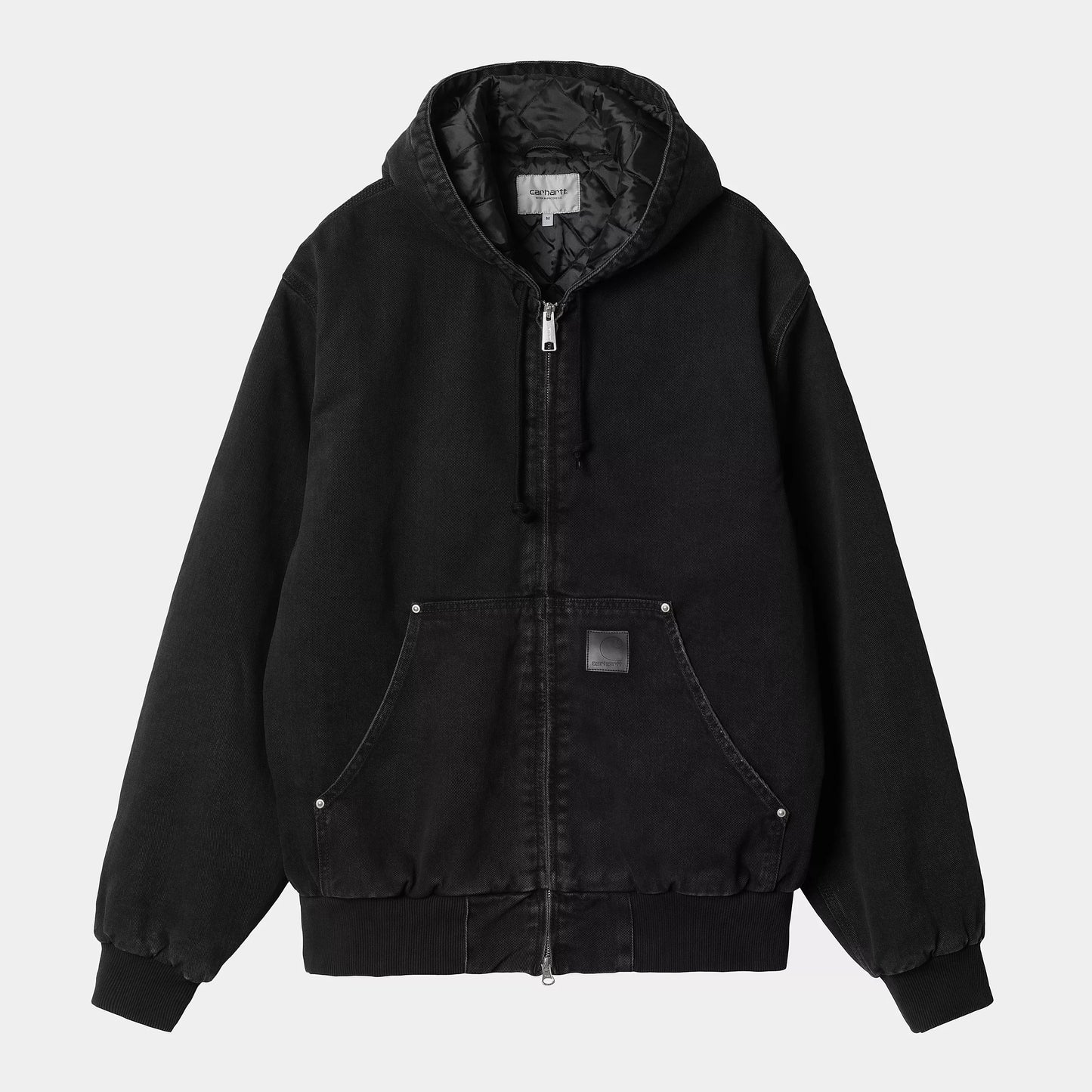 Carhartt WIP OG Active Rivet Jacket Black (stone washed)