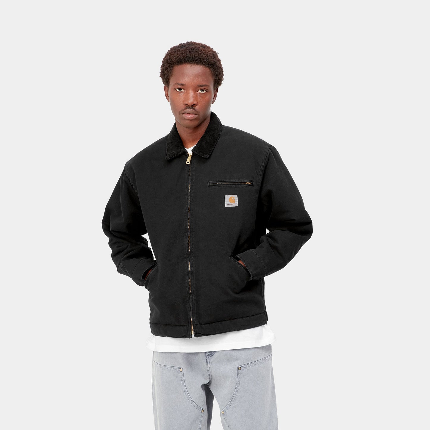 Carhartt WIP OG Detroit Jacket (Winter) Black