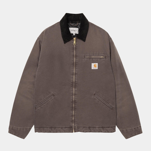 Carhartt WIP OG Detroit Jacket Tobacco / Black (Stone Canvas)
