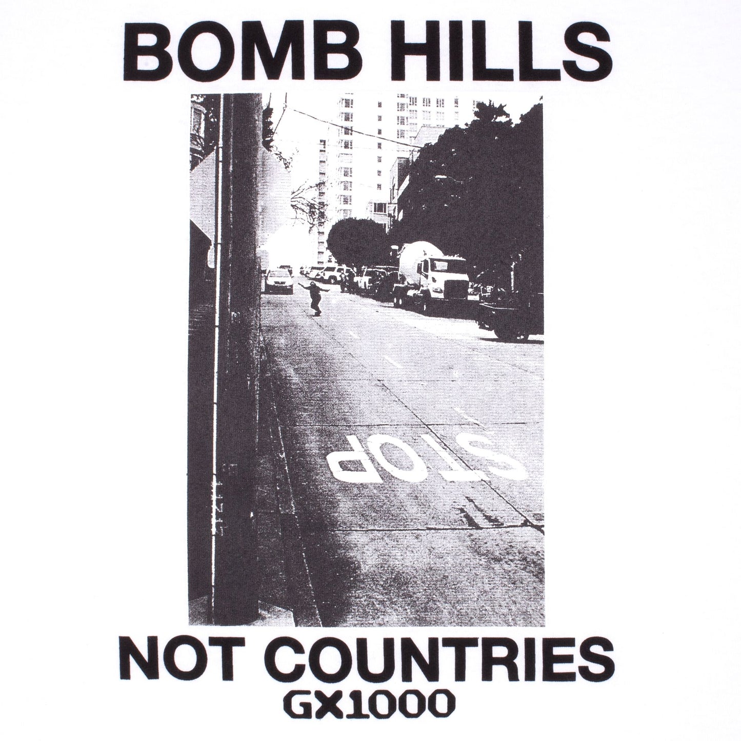 GX1000 Bomb Hills T-Shirt White