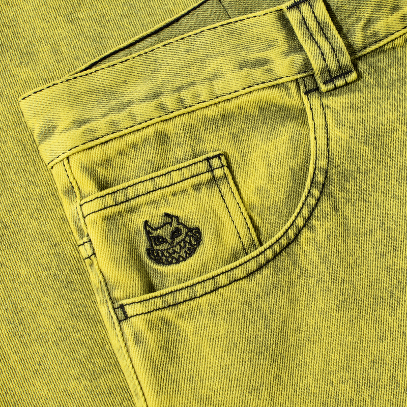 Polar Demon Child Big Boy Pants Lemon Black