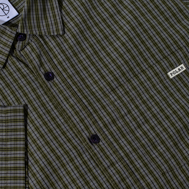 Polar Mitchell Shirt Black / Green