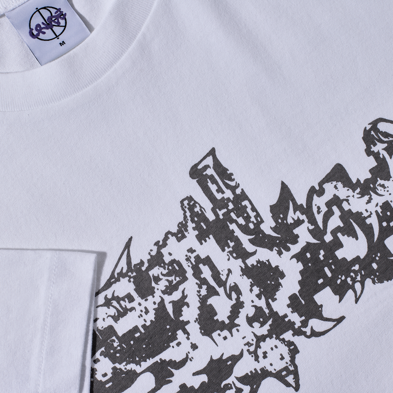 Polar Band Tee Overhead White