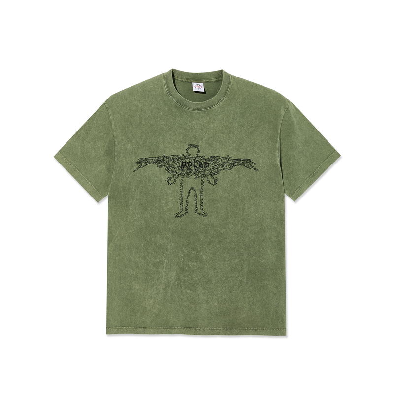 Polar Soul Acid Tee Army Green