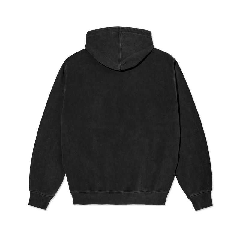 Polar Metal Logo Dave Hoodie Silver Black