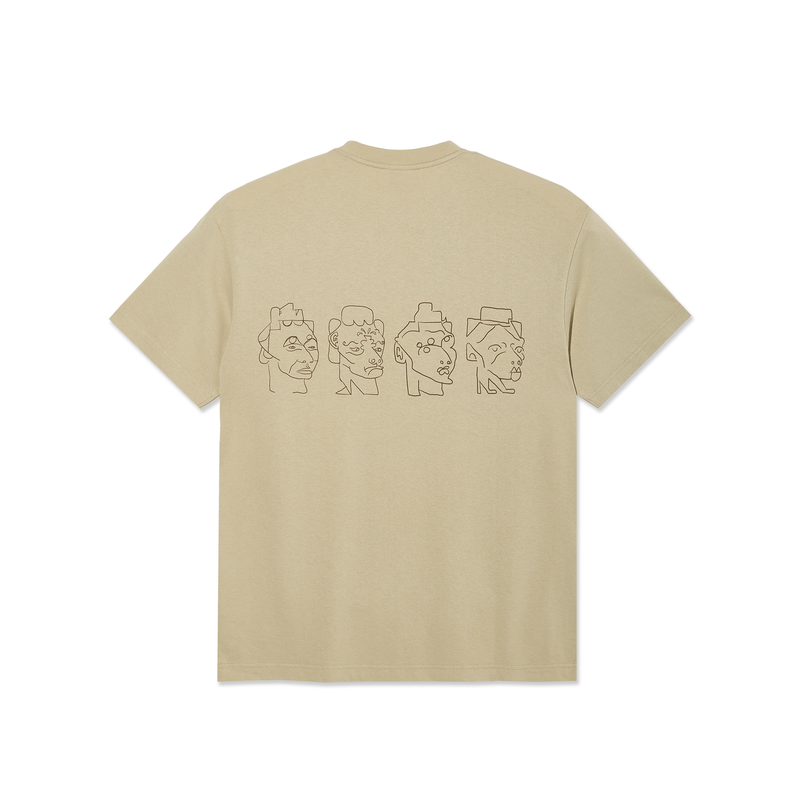 Polar 8 Heads Contrast Tee Sand / Brown