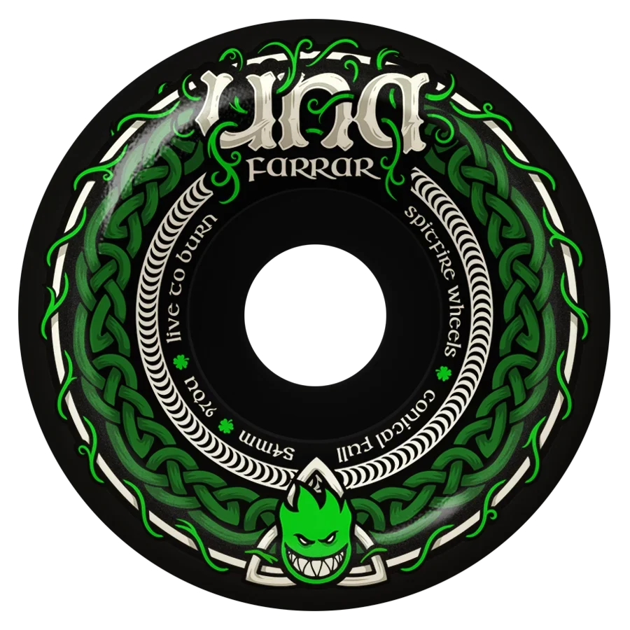 Spitfire Wheels - F4 97A Una Trinity Conical Full Shape Black - 54mm