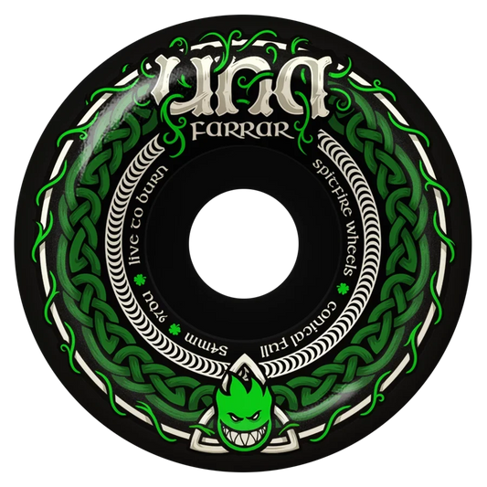 Spitfire Wheels - F4 97A Una Trinity Conical Full Shape Black - 54mm