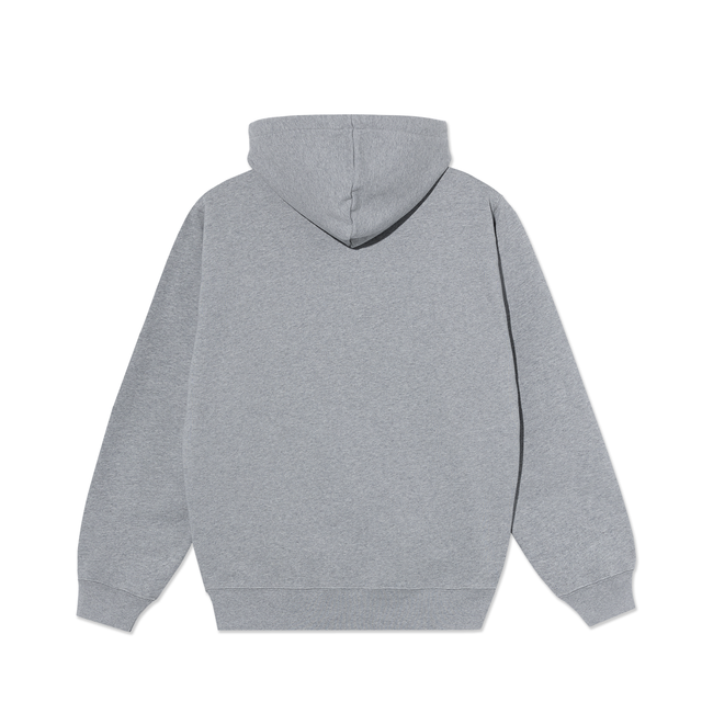 Polar Dave Hoodie Cut Outs Heather Grey
