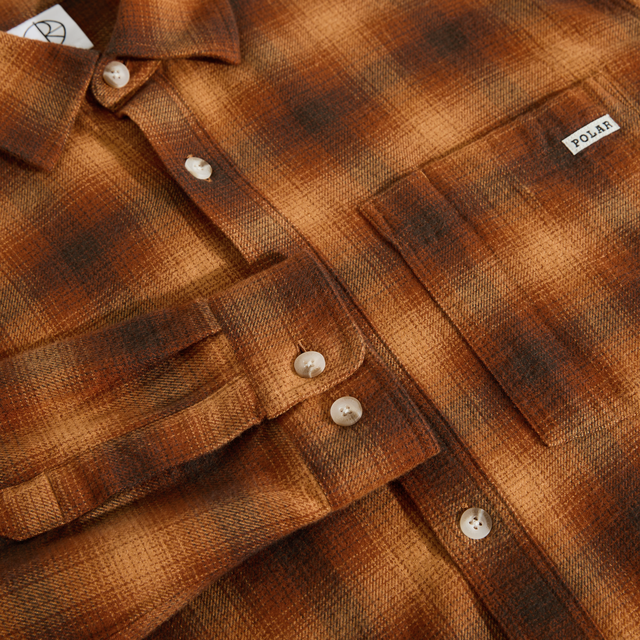Polar Mitchell LS Shirt Caramel