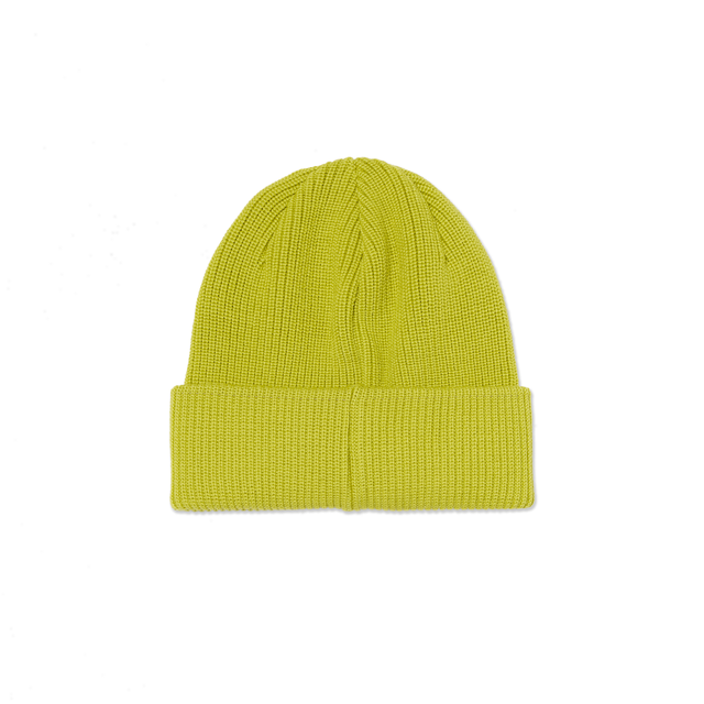 Polar Beanie Double Fold Merino Moss Green