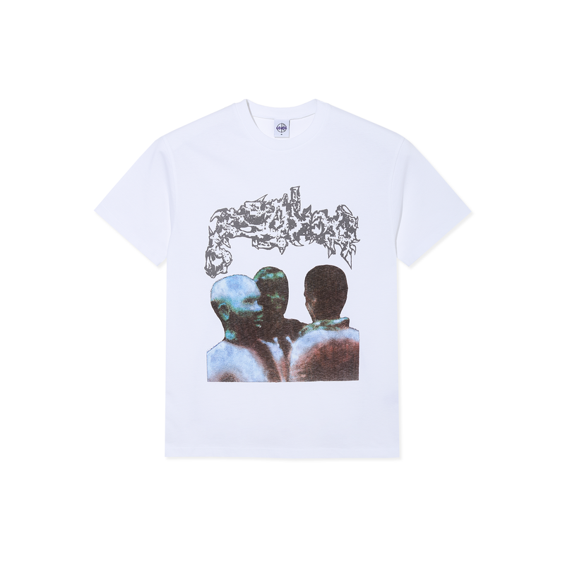 Polar Band Tee Overhead White