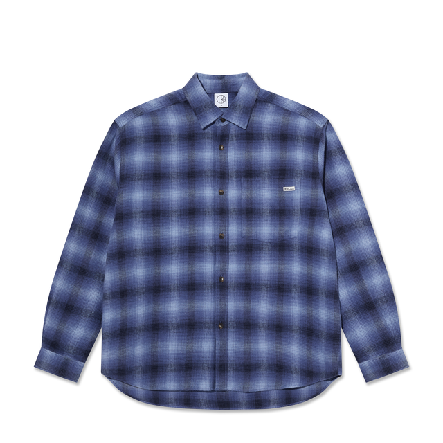 Polar Mitchell LS Shirt Blue