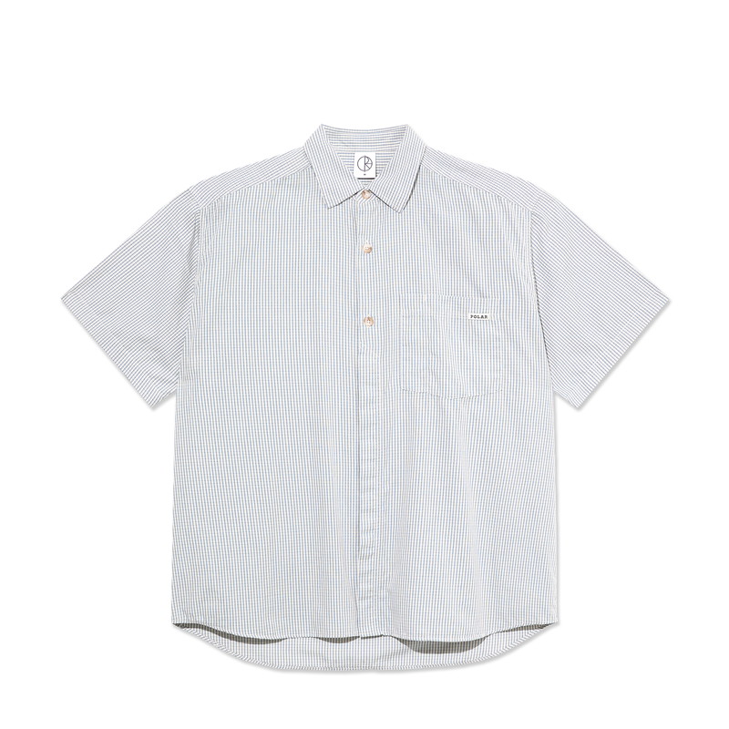 Polar Mitch Shirt Blue Check