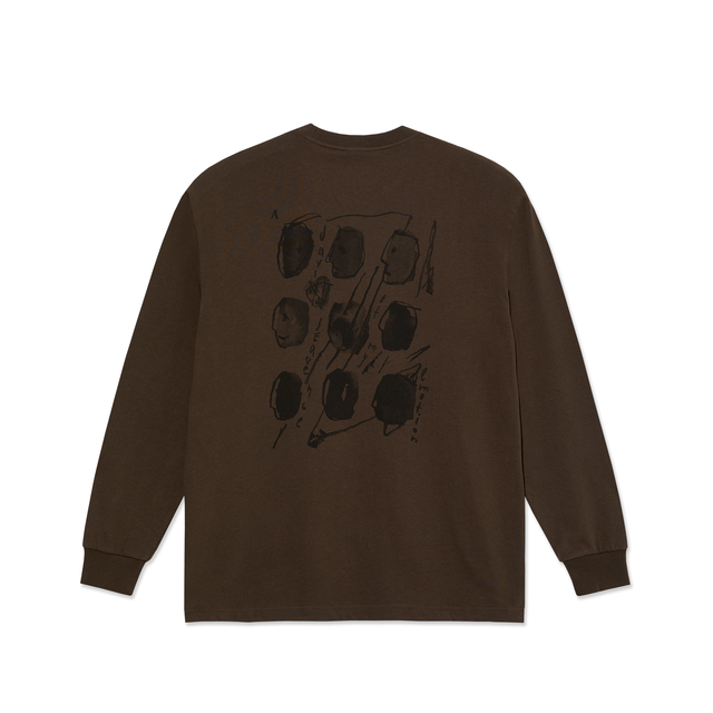 Polar Ls Tee Sequence Brown