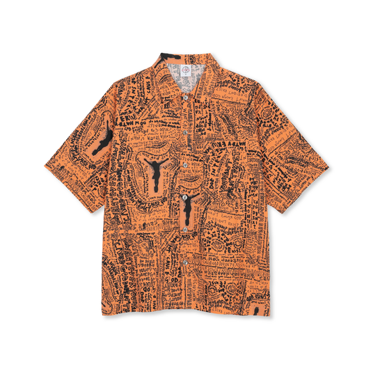 Polar Exist Bowling Shirt Orange