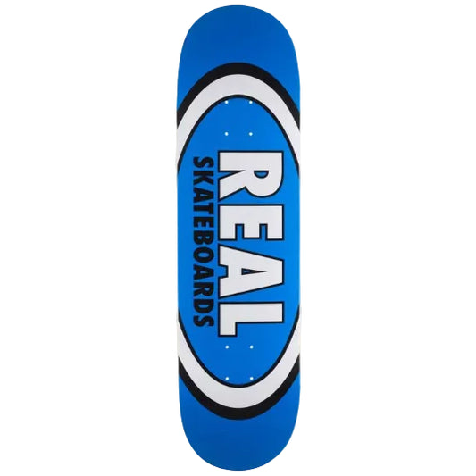 Real Team Classic Oval Deck 8.5" Blue