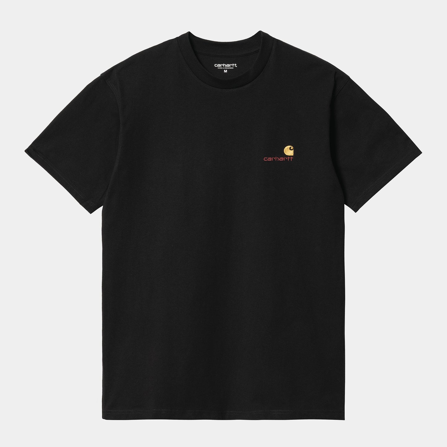 Carhartt WIP S/S American Script T-Shirt Black