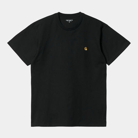 Carhartt WIP S/S Chase T-Shirt Black/Gold