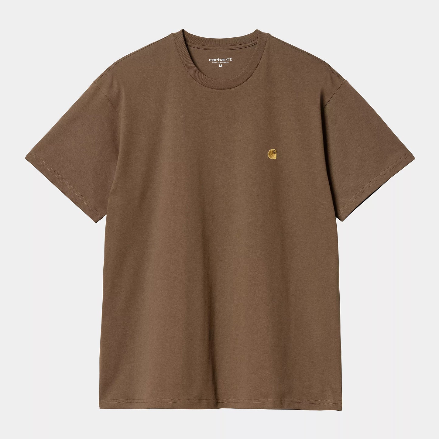 Carhartt WIP S/S Chase T-Shirt Chocolate/Gold