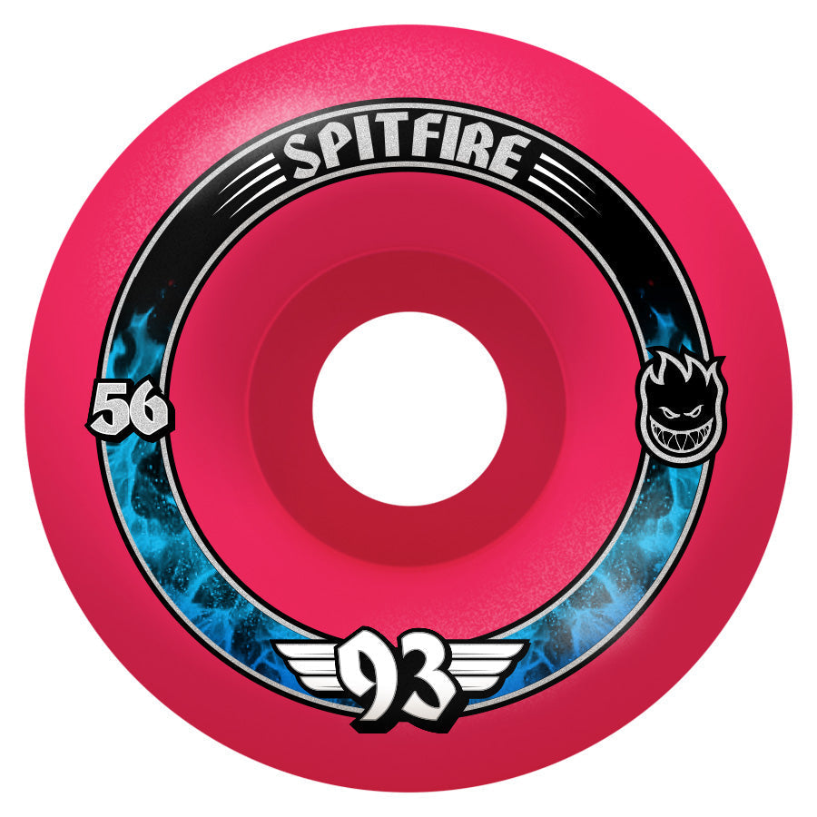 Spitfire Wheels - F4 93A Radial Shape Pink (Various Sizes)