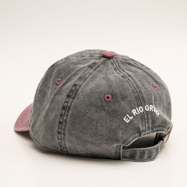 ERG Timer Cap Washed  Two Tone Black / Plum