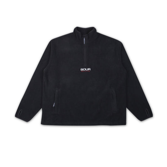 Sour Half Zip Micro Fleece – Black