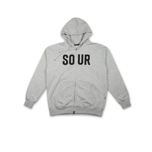 Sour Army Zip Hood – Grey