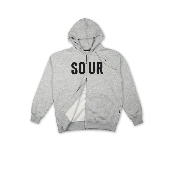 Sour Army Zip Hood – Grey
