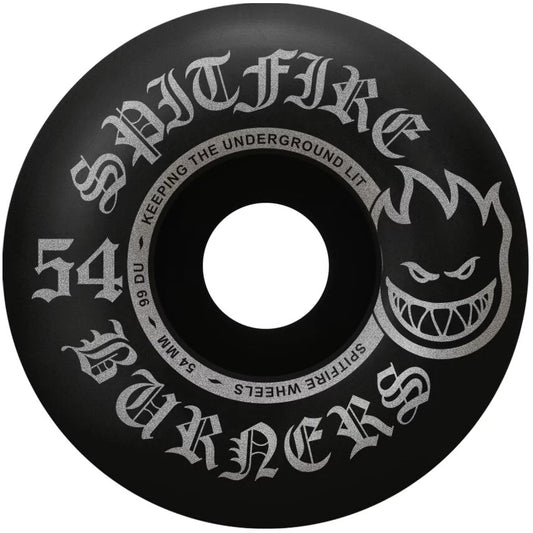 Spitfire Burners Bighead Wheels Black 54mm 99DU