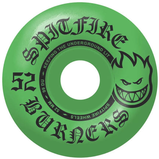 Spitfire Burners Bighead Wheels Green 52mm 99DU
